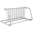 Floor Bike Rack 10 Holders Dual-side Storage Stand For Garages Streets Yards