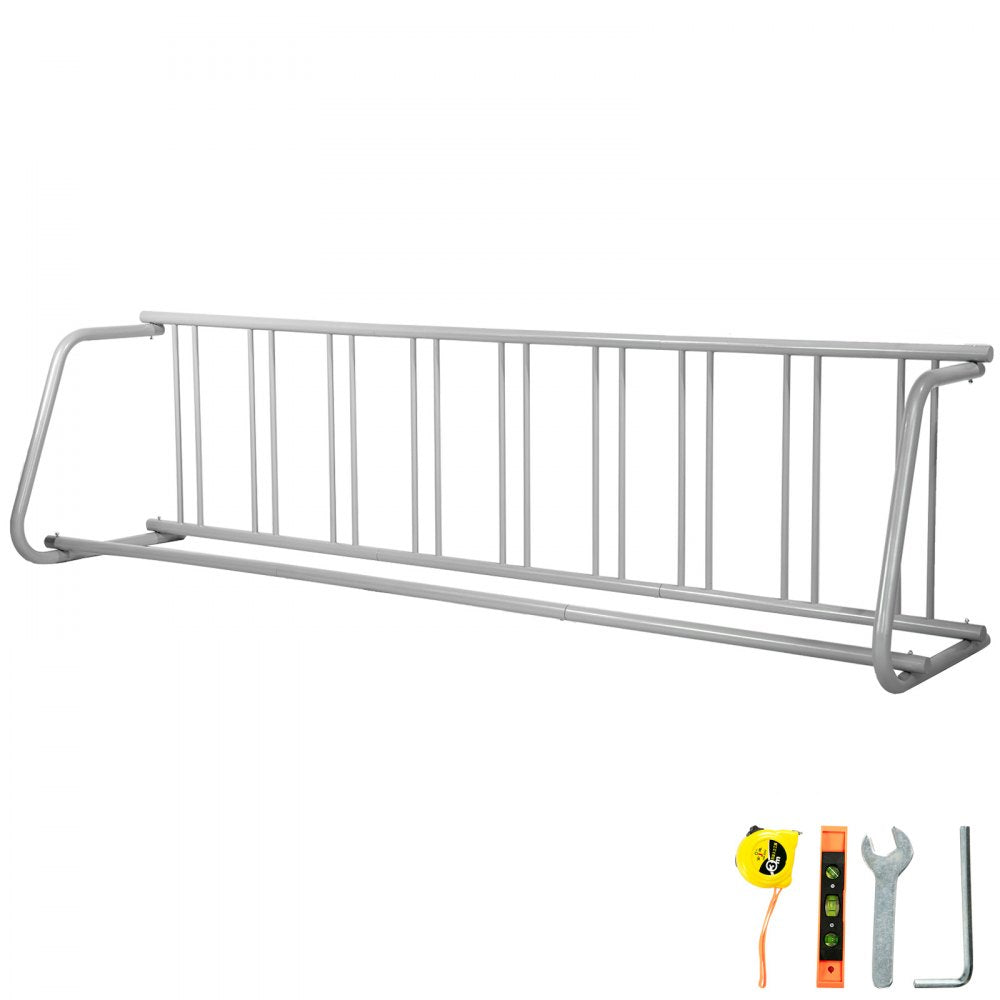 VEVOR Floor Bike Rack 9 Holders,All-Steel Grid Bike Rack 111\