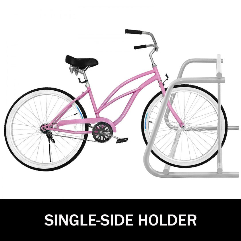 VEVOR Floor Bike Rack 9 Holders,All-Steel Grid Bike Rack 111\