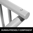 VEVOR Floor Bike Rack 9 Holders,All-Steel Grid Bike Rack 111\