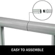 VEVOR Floor Bike Rack 9 Holders,All-Steel Grid Bike Rack 111\