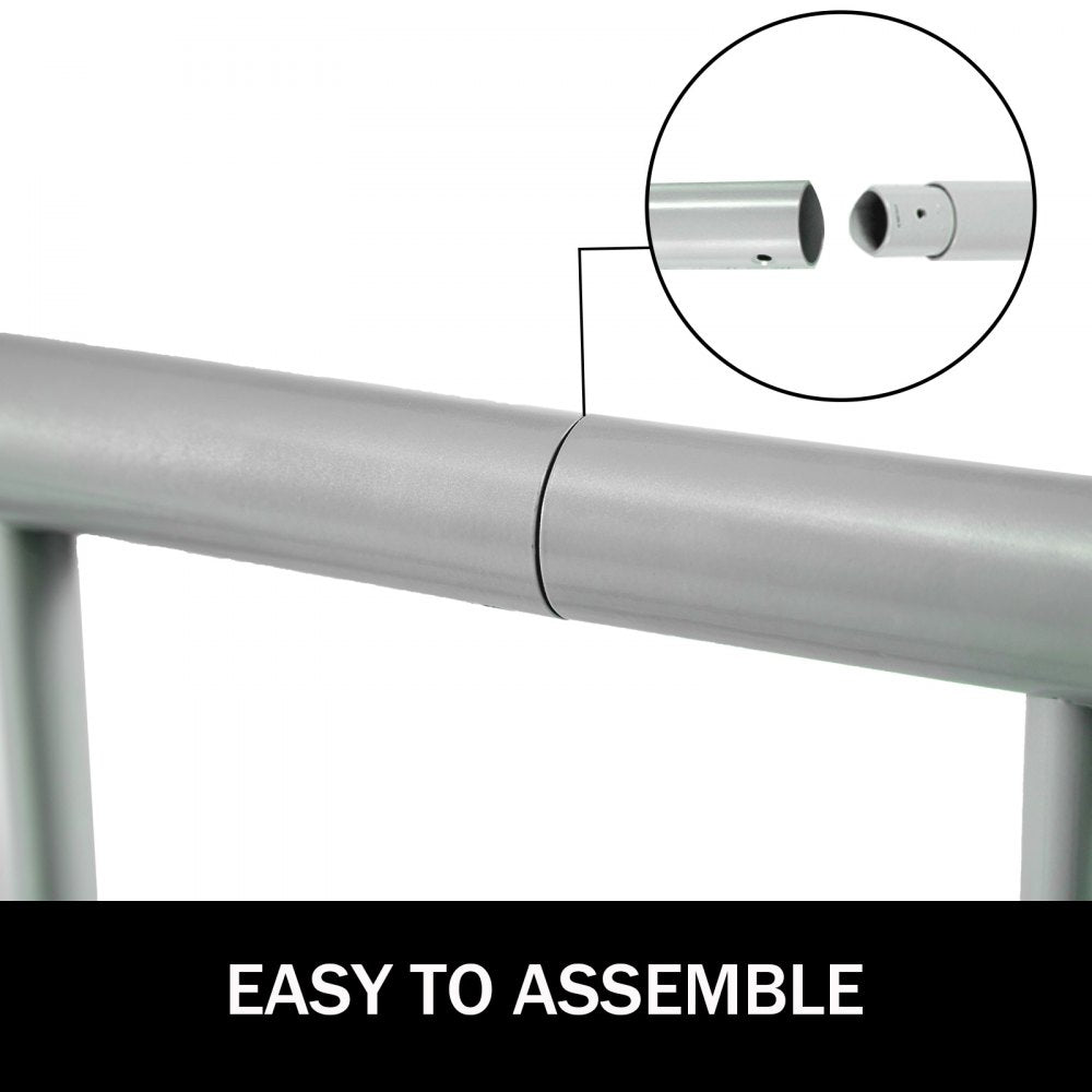 VEVOR Floor Bike Rack 9 Holders,All-Steel Grid Bike Rack 111\