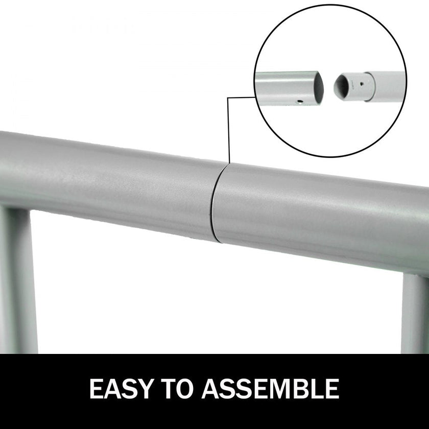 VEVOR Floor Bike Rack 9 Holders,All-Steel Grid Bike Rack 111\