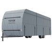 VEVOR Travel Trailer Cover, 20-22' RV Cover, 4-Layer Non-Woven Fabric Camper Cover, Waterproof, Windproof And Wear-Resistant Class A RV Cover, Rip-Stop Camper Cover with Storage Bag and Patches