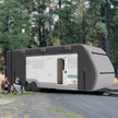 VEVOR Trailer Travel RV Cover 20-22 ft Class A Camper Cover Non-Woven Fabric