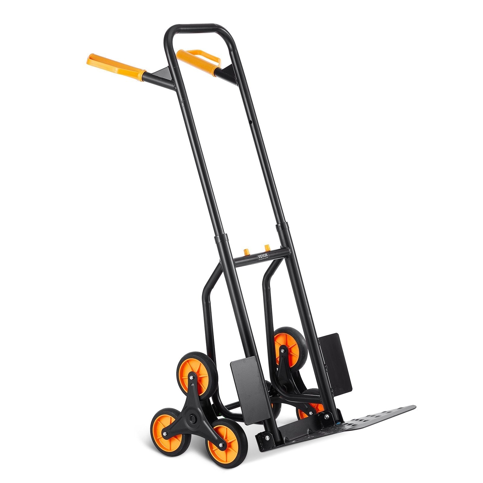 VEVOR Stair Climbing Cart Heavy Duty Folding Hand Truck Dolly 440 lbs 6 Wheels
