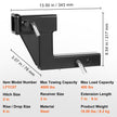 VEVOR Trailer Hitch Riser, for 2