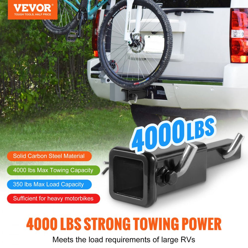VEVOR Trailer Hitch Extender, 1-1/4