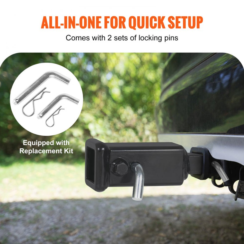 VEVOR Trailer Hitch Extender, 1-1/4