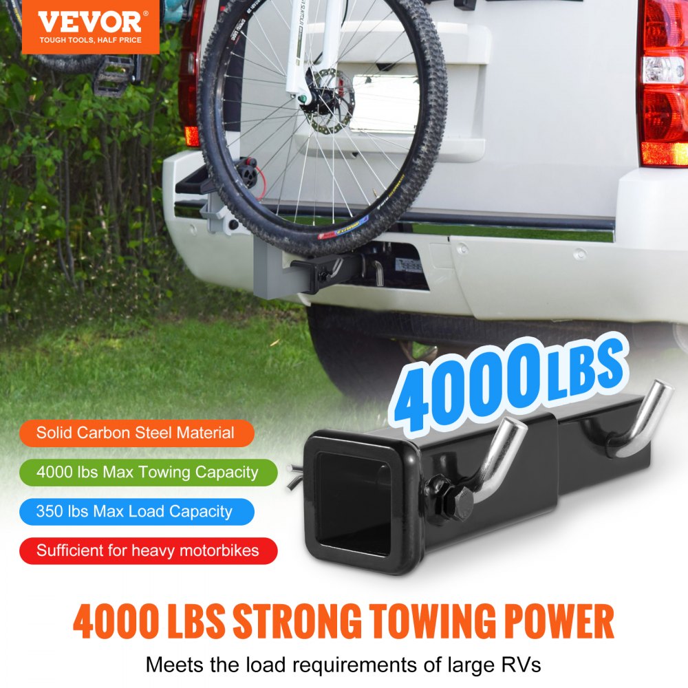 VEVOR Trailer Hitch Extender, Fits for 2