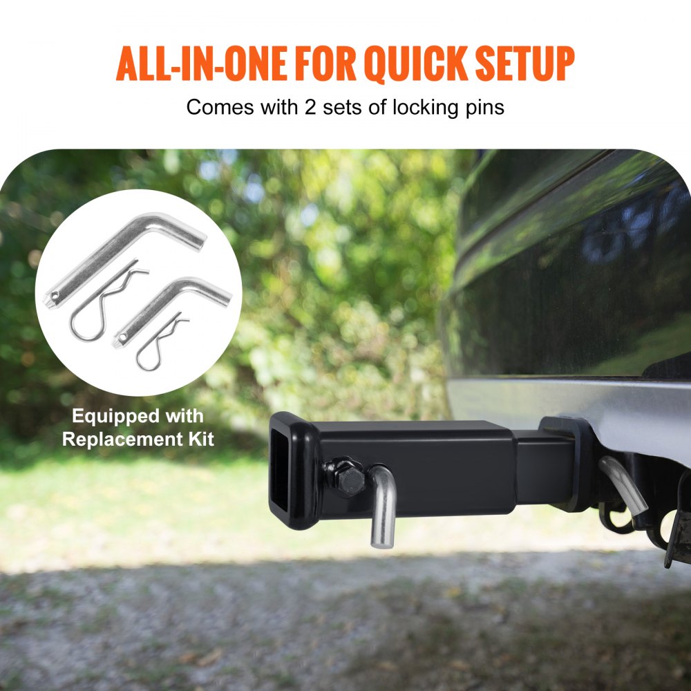 VEVOR Trailer Hitch Extender, Fits for 2