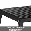 Set of 3 Fitness Black Plyometric Platform Boxes- 12'', 18'', 24''