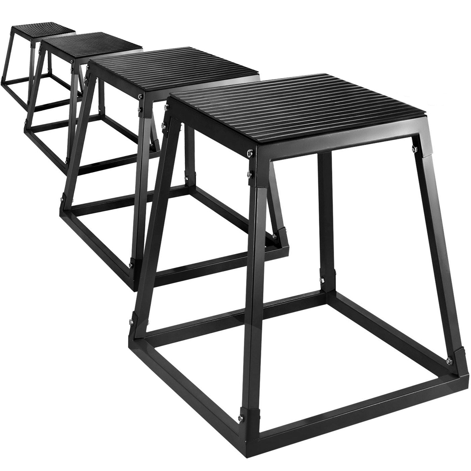 VEVOR Plyometric Platforms 4 PCS Set (12