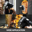 VEVOR 110V Electric Kebab Knife 80W Handheld Wireless Electric Kebab Meat Slicer with 2 Blades Professional Electric Kebab Knife for Lamb, Pork, and Chicken (Wireless Kebab Slicer)