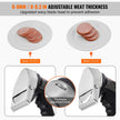 VEVOR Electric Shawarma Knife, 80W Professional Turkish Kebab Knife, Commercial Stainless Steel Gyro Cutter, Doner Kebab Meat Slicer with 2 Blades, ?4