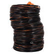 VEVOR Flexible PVC Ducting, 25 ft / 7.6 m, Portable High Performance PVC Duct Hosing, Fit for 12 Inch / 300 mm Diameter Exhaust Fan Portable Ventilation Fan Strong Vinyl Material Orange