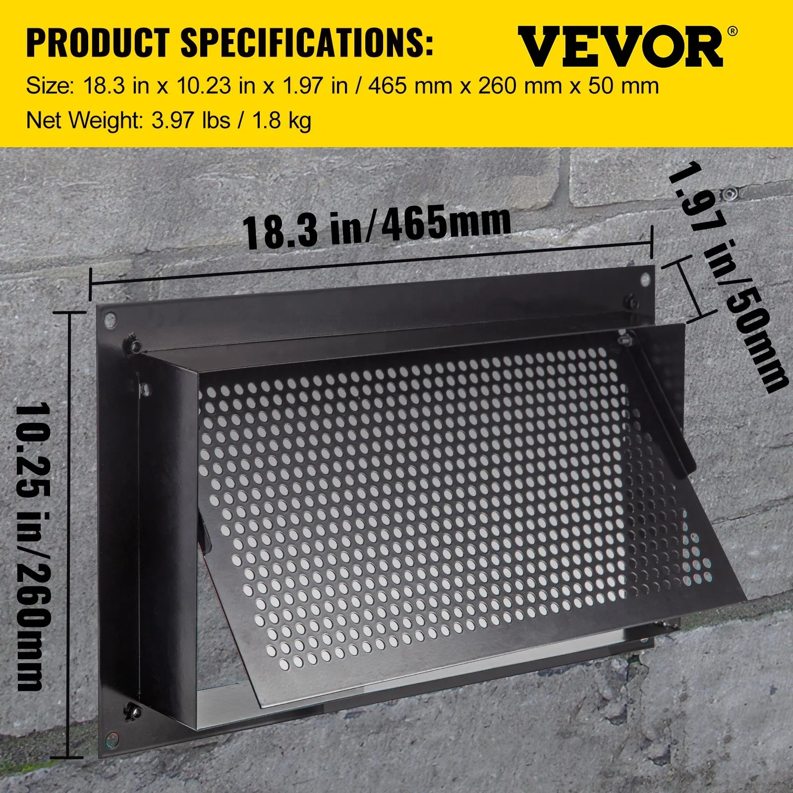 VEVOR Flood Vent, 8