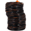 VEVOR PVC Flexible Ducting, 32 ft / 10 m, Strong Vinyl Material PVC Flexible Duct Hosing, Fit 10 Inch / 250 mm Diameter Portable Ventilation Fan Exhaust Fan, Orange (32FT/10m-10inch/250mm)