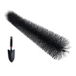 VEVOR Gutter Brush, 120 Feet Total Length 4.33 inch Diameter Gutter Cleaning Tools, Ground-Level Gutter Brush Leaf Guard for 5 Inch Gutters, Easily Clear roof Leaves and Debris, 40 Pack