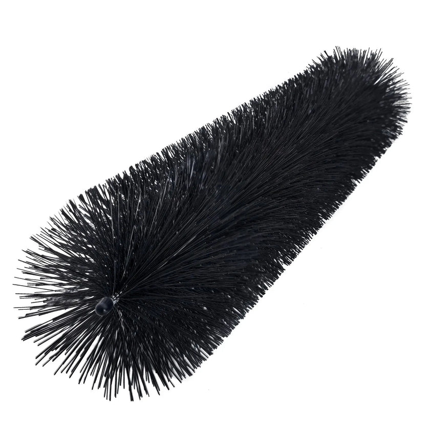 VEVOR Gutter Brush, 15 Feet Total Length 4.33 inch Diameter Gutter Cleaning Tools, Ground-Level Gutter Brush Leaf Guard for 5 Inch Gutters, Easily Clear roof Leaves and Debris, 5 Pack