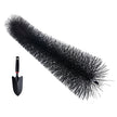 VEVOR Gutter Brush, 60 Feet Total Length 5.25 inch Diameter Gutter Cleaning Tools, Ground-Level Gutter Brush Leaf Guard for 5 Inch Gutters, Easily Clear roof Leaves and Debris, 20 Pack
