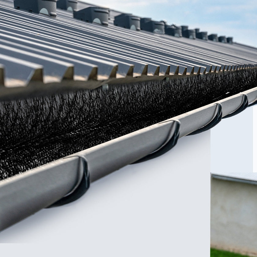 VEVOR Gutter Guard Brush With 30 FT Length Bristle, 4.33
