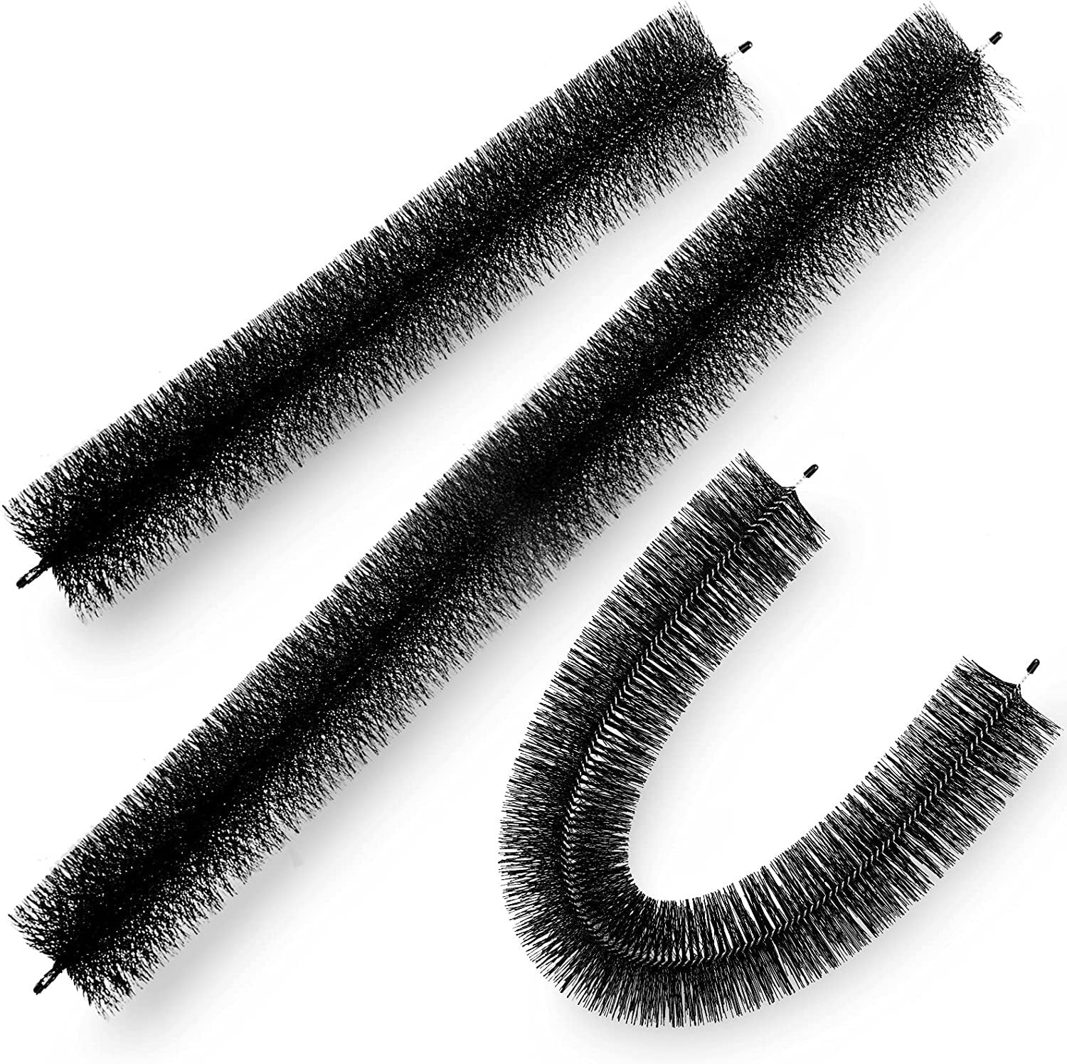 VEVOR Gutter Guard Brush With 30 FT Length Bristle, 4.33