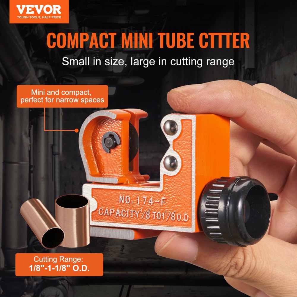 VEVOR Mini Tubing Cutter, 1/8