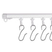 VEVOR Ceiling Curtain Track Set 9.9 FT/3 Meter Self Adhesive Room Divider White