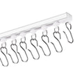 VEVOR Ceiling Curtain Track Set 9.9 FT/3 Meter Self Adhesive Room Divider White