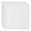 VEVOR Ceiling Tiles 12-Pack 24 x 24 in PVC Easy Installation White Geometric