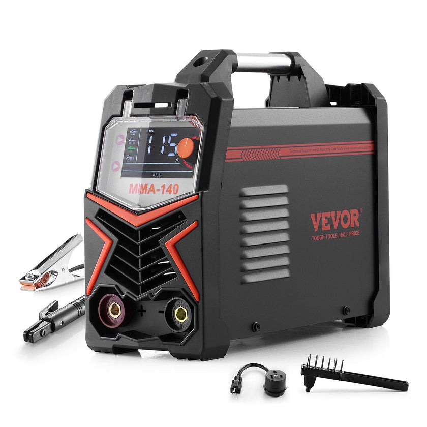 VEVOR TIG Welder 4-In-1 Welding Machine Pulse MMA Lift STICK IGBT Inverter LED