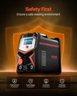 VEVOR TIG Welder 6-In-1 AC/DC Welding Machine Pulse Spot MMA Stick IGBT LED