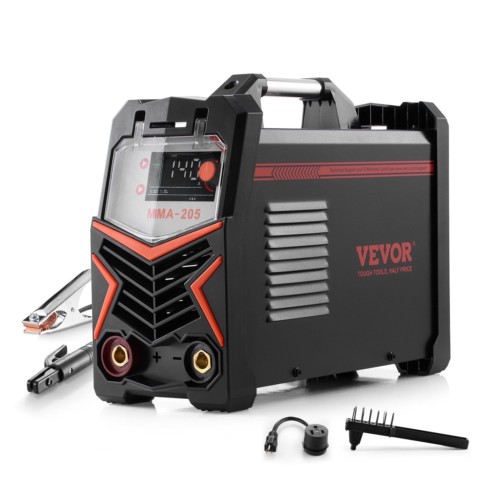 VEVOR TIG Welder 2-In-1 Welding Machine Lift MMA Stick Arc IGBT Hot Start LED