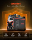 VEVOR TIG Welder 3-In-1 Welding Machine Pulse MMA Stick IGBT Inverter LED