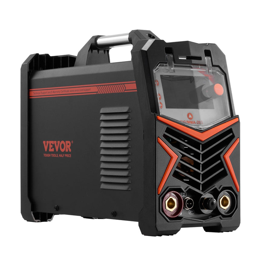 VEVOR TIG Welder 3-In-1 Welding Machine Pulse MMA Stick IGBT Inverter LED