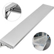 VEVOR 70.9x11.4x1.8 Inch Concession Window Shelf Stainless Steel Drop Down Folding Serving Food Wall Shelf Stand Serving for Concession Trailer Serving Window