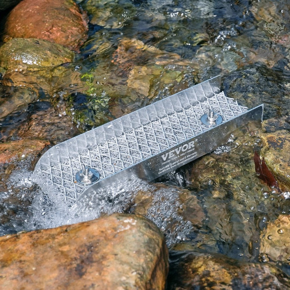 VEVOR Gold Panning Kit With Mini Sluice Box, 12