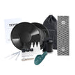 VEVOR Gold Panning Kit With Mini Sluice Box, 12