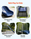 10 ft Outdoor Water Slide for Kids with Sprinkler & Ladder