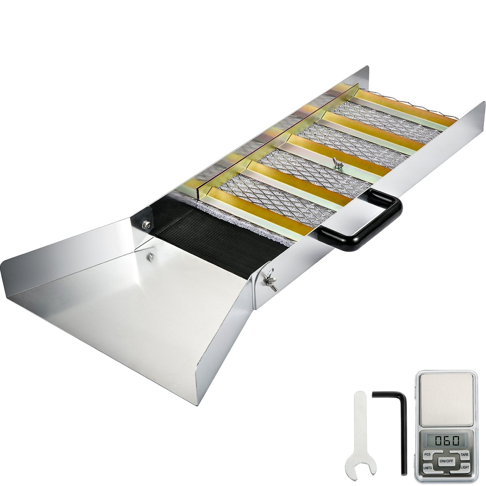 VEVOR Aluminum Alloy Sluice Box, Compact 30\