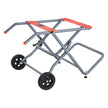 VEVOR Portable Table Saw Stand with Wheels 350lbs Load Capacity Rolling Foldable