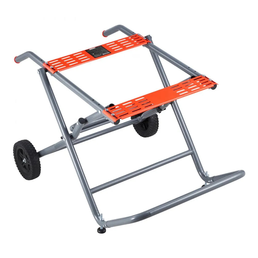 VEVOR Portable Table Saw Stand with Wheels 350lbs Load Capacity Rolling Foldable