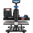 VEVOR Heat Press, 12 x 15inches 800W Heat Press Machine, Sublimation 5 in 1 Combo Sublimation Transfer, Dual Digital Heat Press Transfer, Vinyl Transfer Printer for T Shirts Mugs Caps Plates, Blue