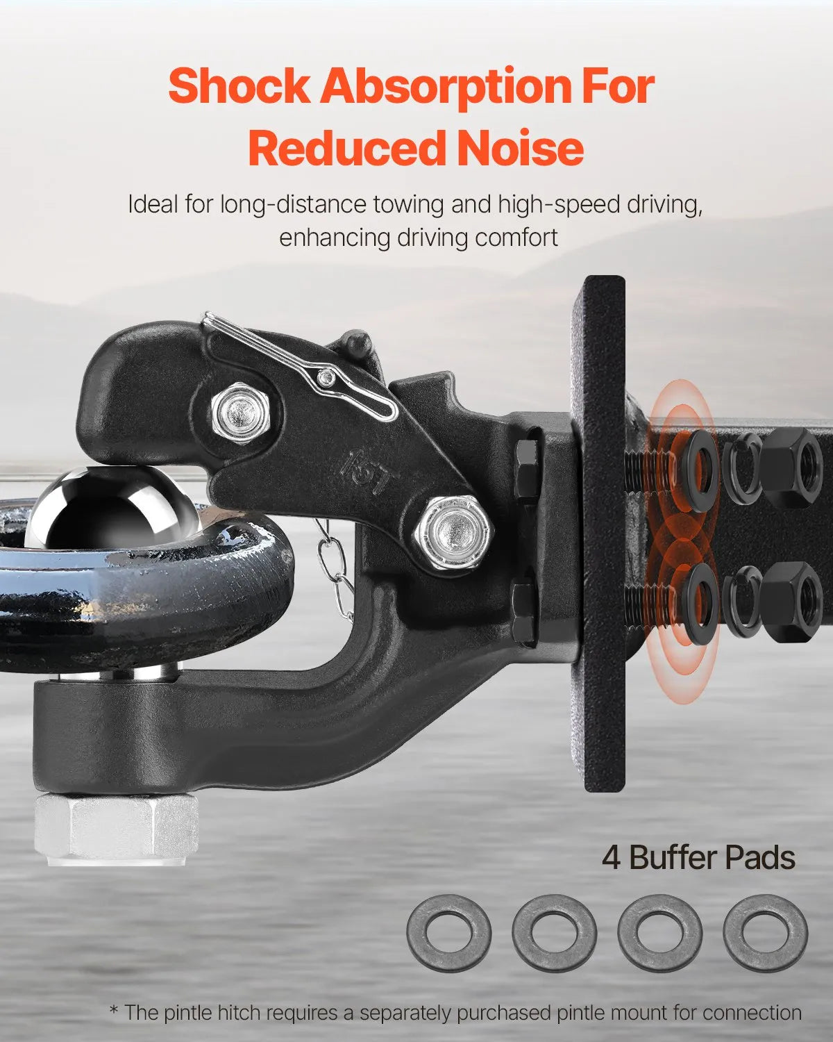 VEVOR Pintle Hitch 2-5/16