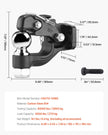 VEVOR Pintle Hitch 2-5/16