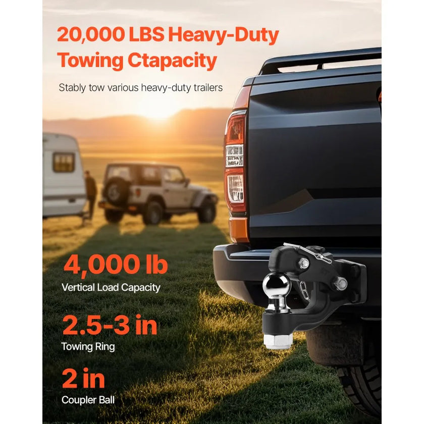 VEVOR Pintle Hitch Combination 2
