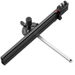VEVOR Precision Miter Gauge, Standard Slot 3/4'' x 3/8'', Aluminum Alloy Table Saw Miter Gauge with 24 in Grating 15 Angle Stops Adjustable Spring Loaded Plunger and Removable Disc, for Woodworking