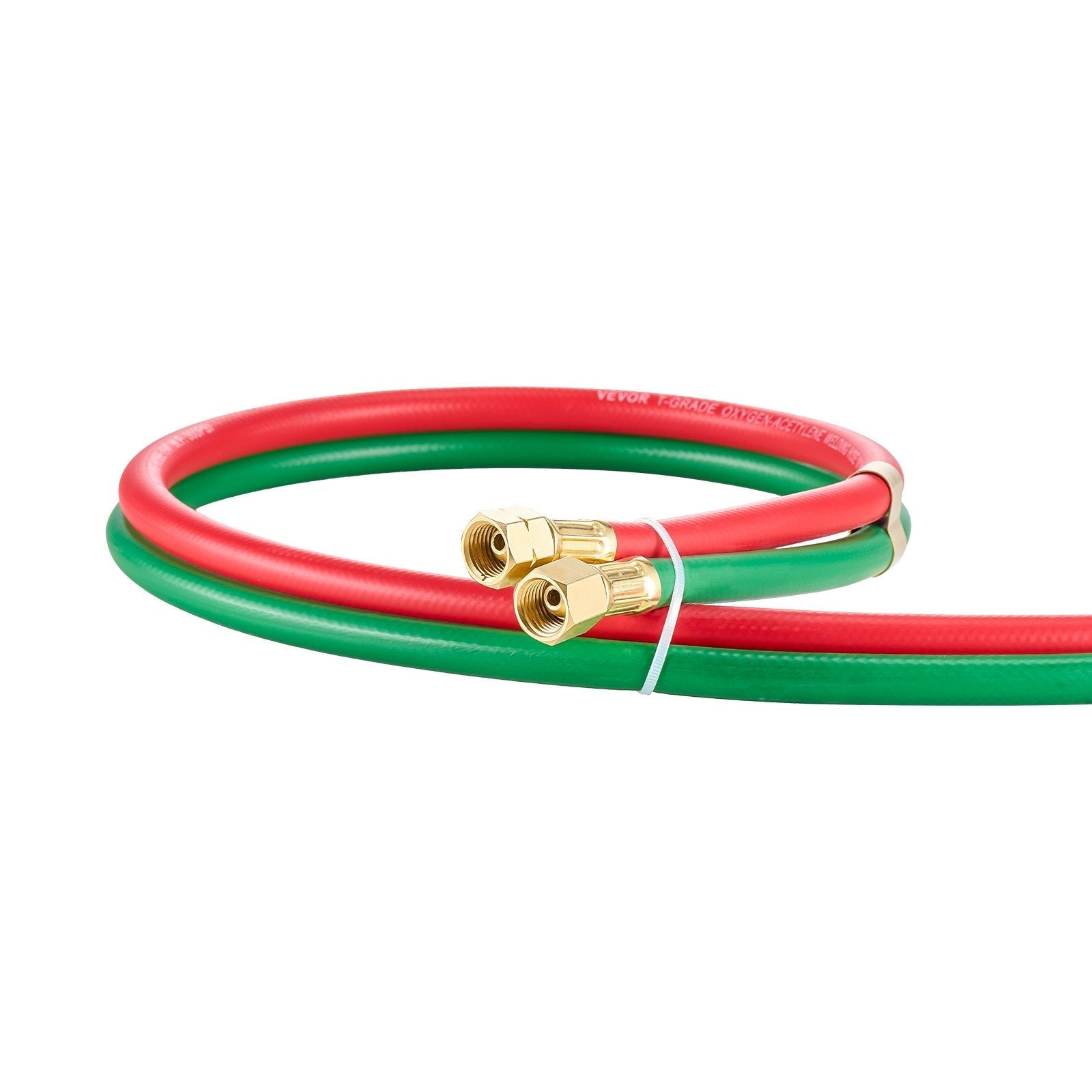 VEVOR Oxygen Acetylene Hose 1/4-Inch x 100FT Oxy Acetylene Hose 300PSI T Grade