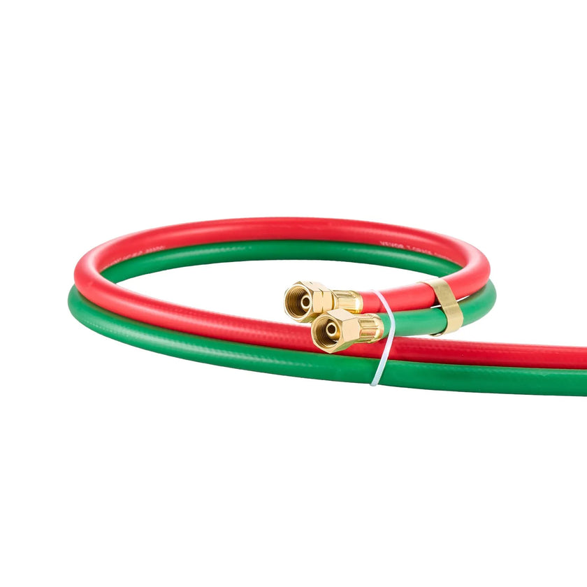 VEVOR Oxygen Acetylene Hose 1/4-Inch x 50FT Oxy Acetylene Hose 300PSI T Grade